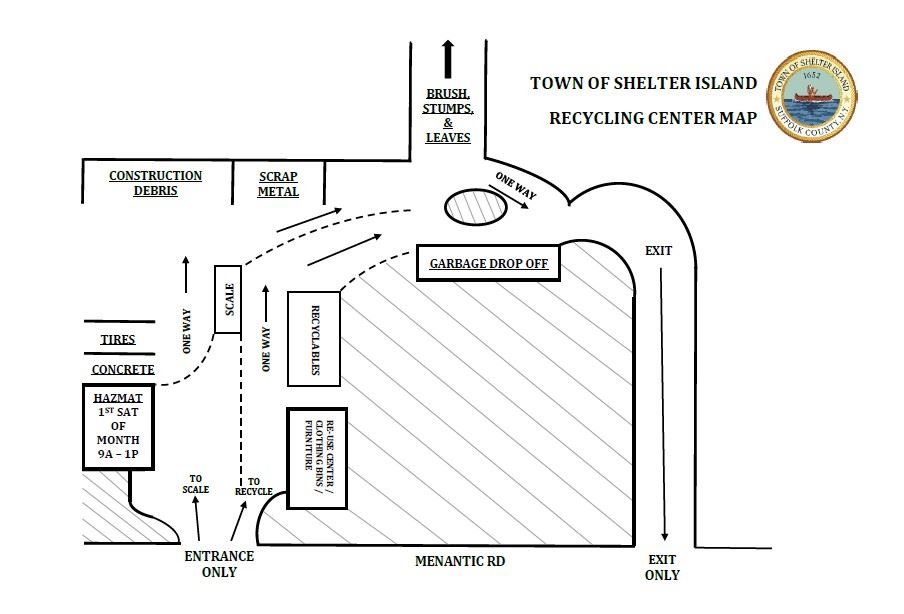 Recycling Center Map (2025)
