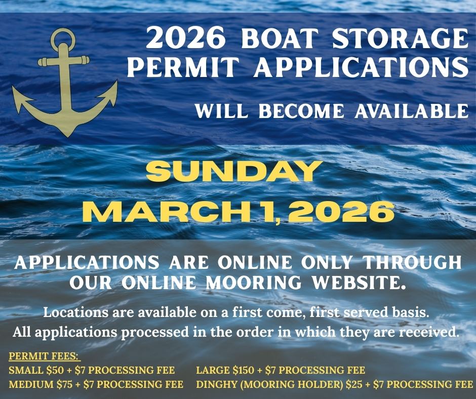 boat storage permit applications to use